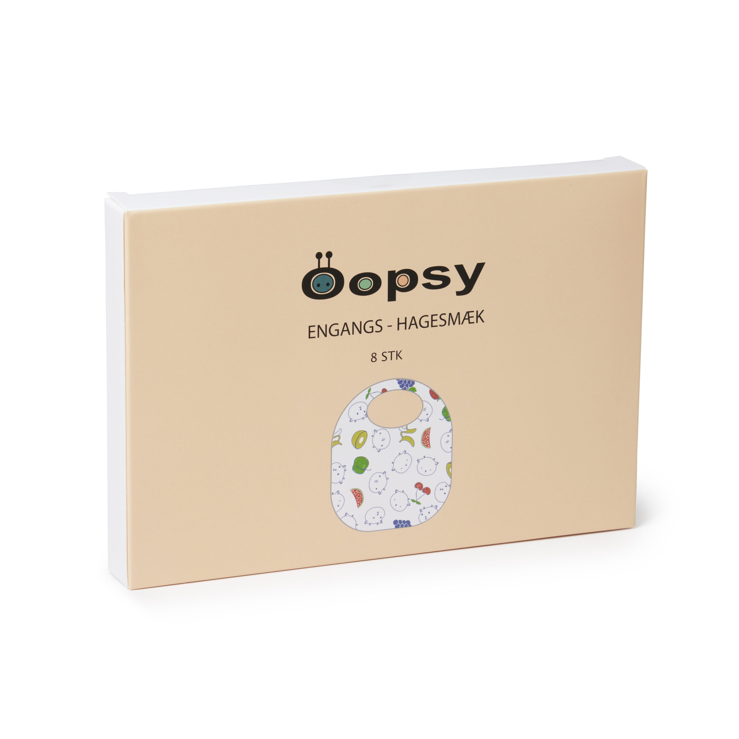 Oopsy Hagesmæk engangs, multiprint (i pose)
